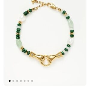 Missoma x Harris Reed in good hands beaded gemstone bracelet